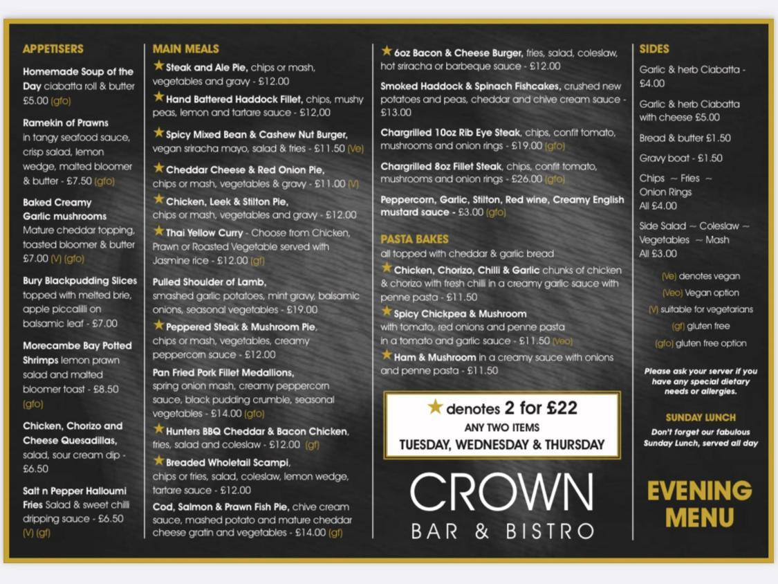 מורקמבי The Crown Hotel מראה חיצוני תמונה